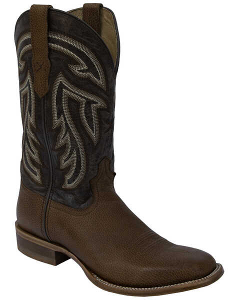 Image #1 - Twisted X Men's Rancher Western Boots - Broad Square Toe, Brown, hi-res