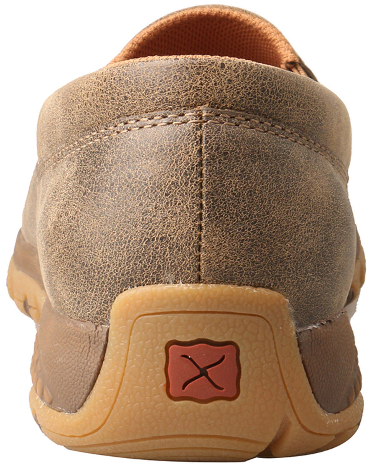 Image #4 - Twisted X Women's Slip-On Driving Mocs, Brown, hi-res
