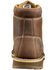 Carhartt Men's 6" Waterproof Lug Work Boots - Moc Toe, Chocolate, hi-res
