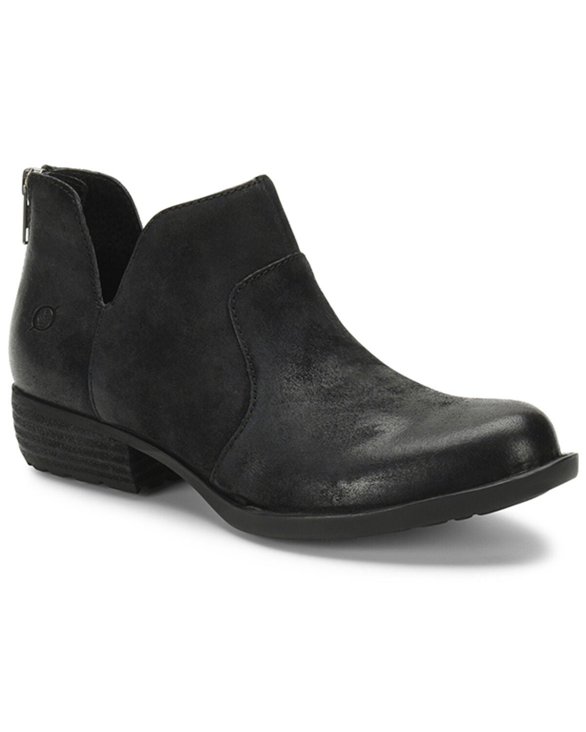 Image #1 - Born Women's Kerri Fashion Booties - Round Toe, Black, hi-res