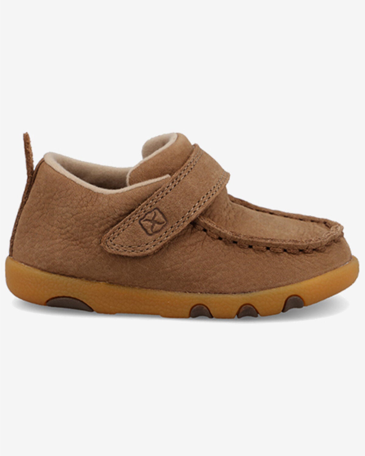 Image #2 - Twisted X Infant Kid's Driving Mocs, Camel, hi-res