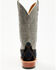 Image #5 - Horse Power Men's Patchwork Suede Western Boots - Square Toe, Black, hi-res