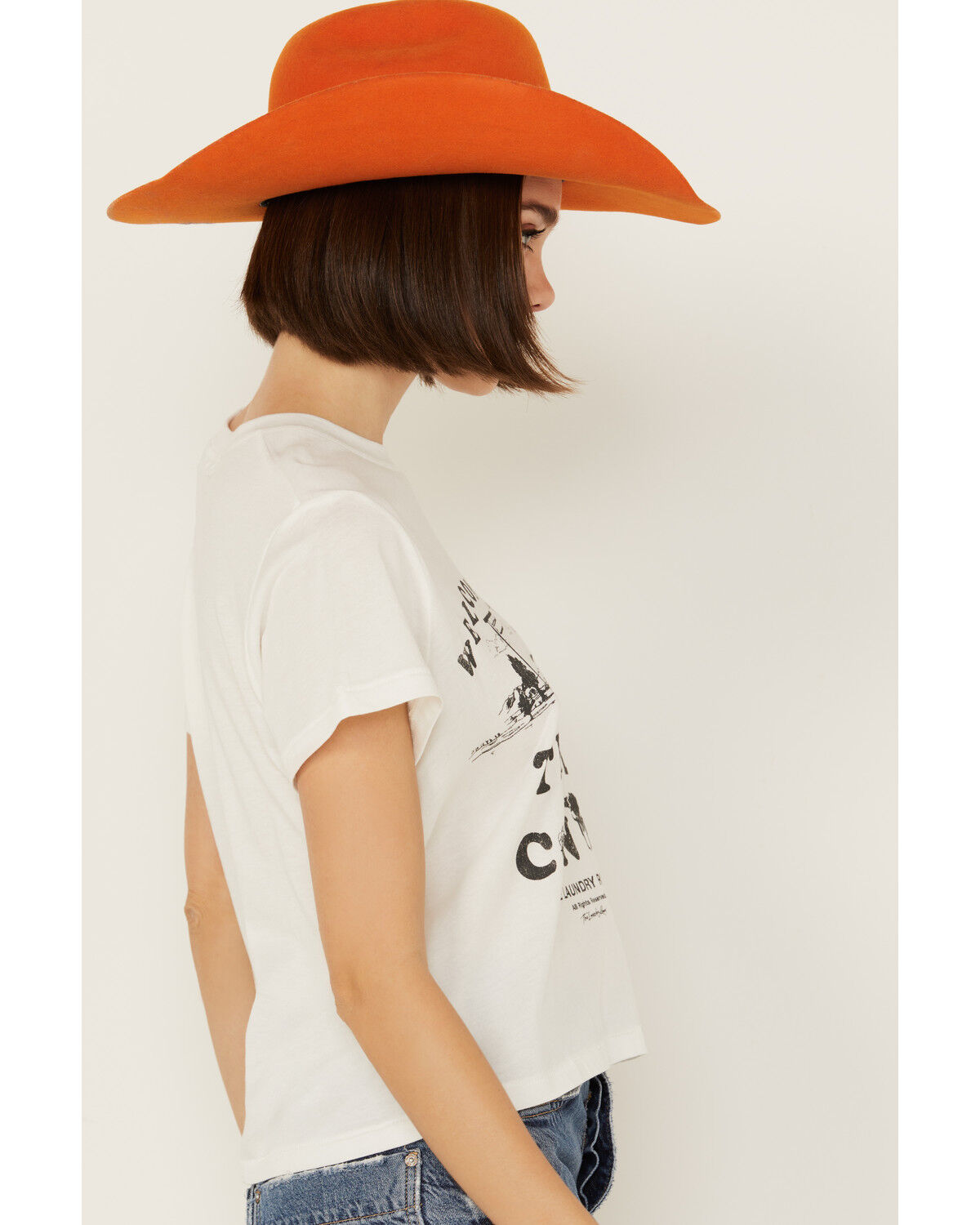 Image #2 - The Laundry Room Women's Tequila Country Short Sleeve Graphic T-Shirt, White, hi-res