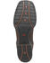 Image #7 - Laredo Men's Elias Western Boots - Broad Square Toe, Chocolate, hi-res