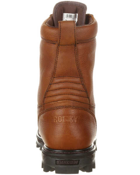 Image #4 - Rocky Men's BearClaw 3D Waterproof Outdoor Boots - Round Toe, Brown, hi-res