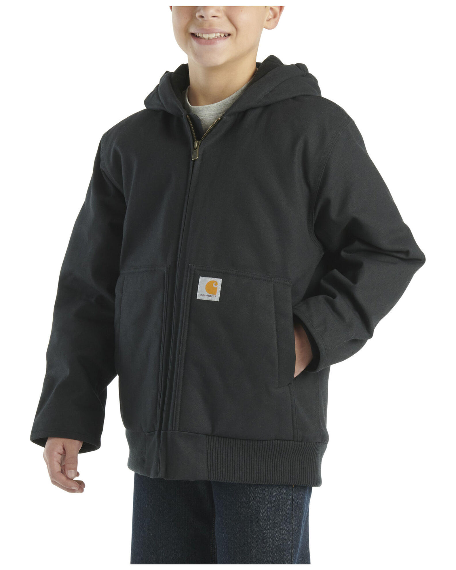 Carhartt boys active taffeta quilt lined jacket hot sale