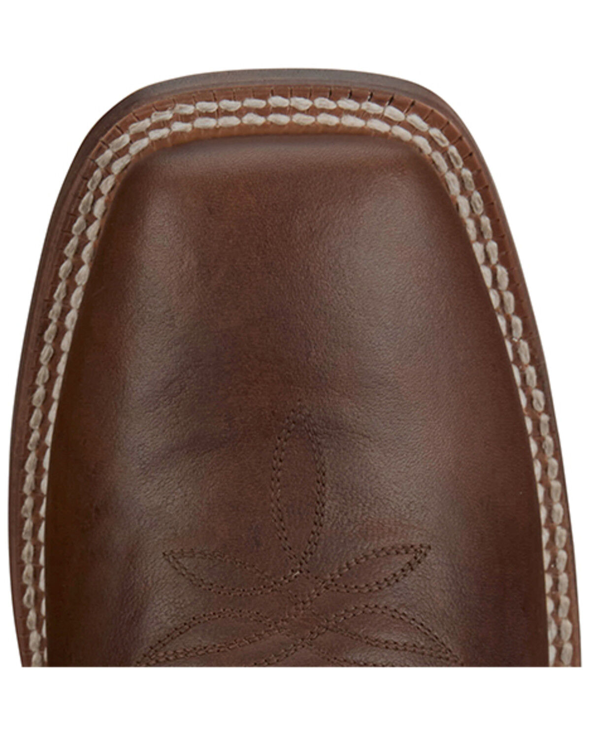 Image #6 - Tony Lama Men's Lars Western Boots - Broad Square Toe, Brown, hi-res