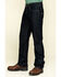 Ariat Men's M4 Rebar Durastretch Flannel Lined Low Bootcut Work Jeans - Big , Blue, hi-res