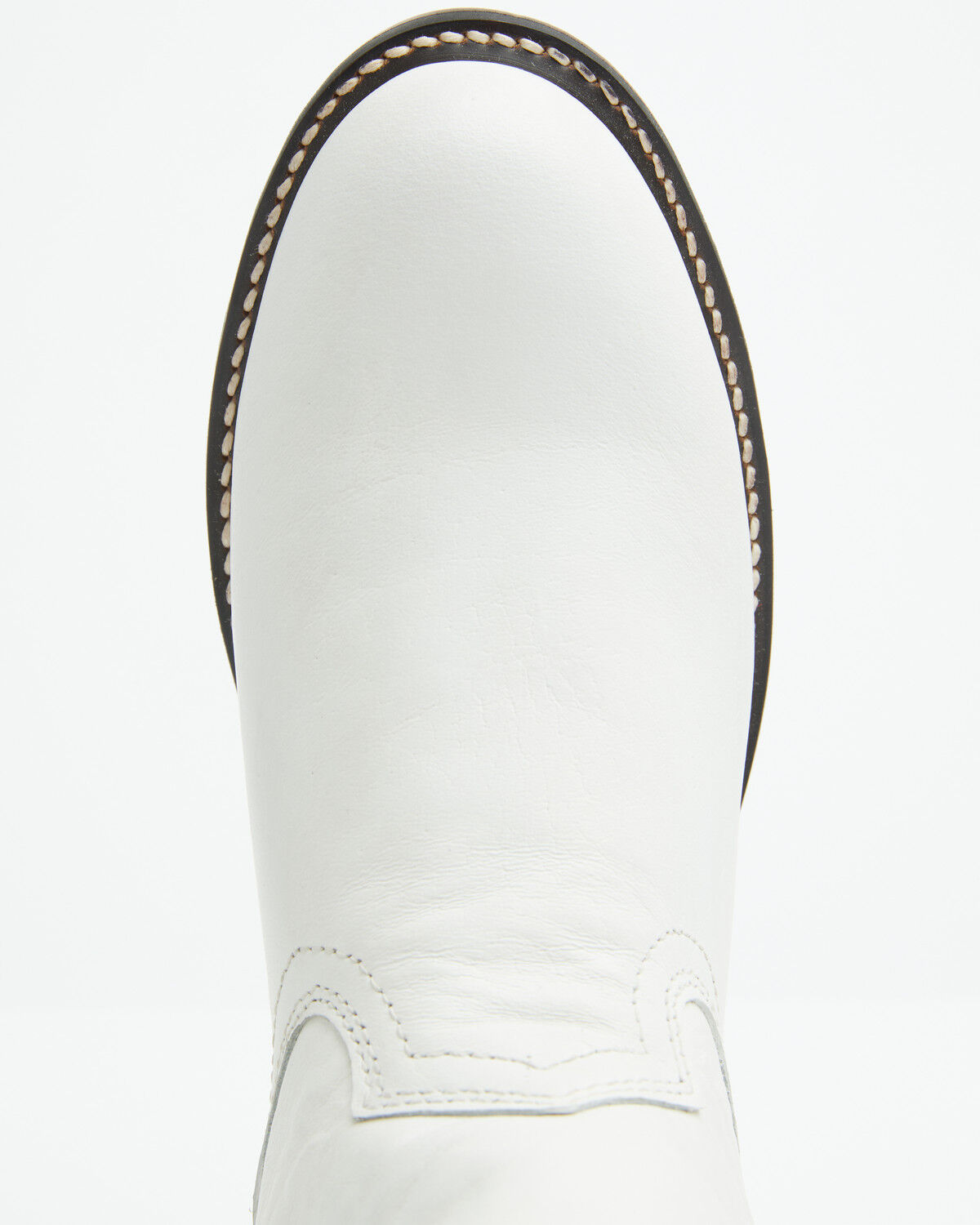 Image #6 - Justin Women's Holland Western Boots - Round Toe, White, hi-res