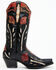 Image #2 - Dan Post Women's Alyssia Floral Leather Tall Western Boots - Snip Toe, Black, hi-res
