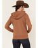Image #4 - Wrangler Retro Women's Boot Barn Exclusive Logo Graphic Hoodie, Rust Copper, hi-res