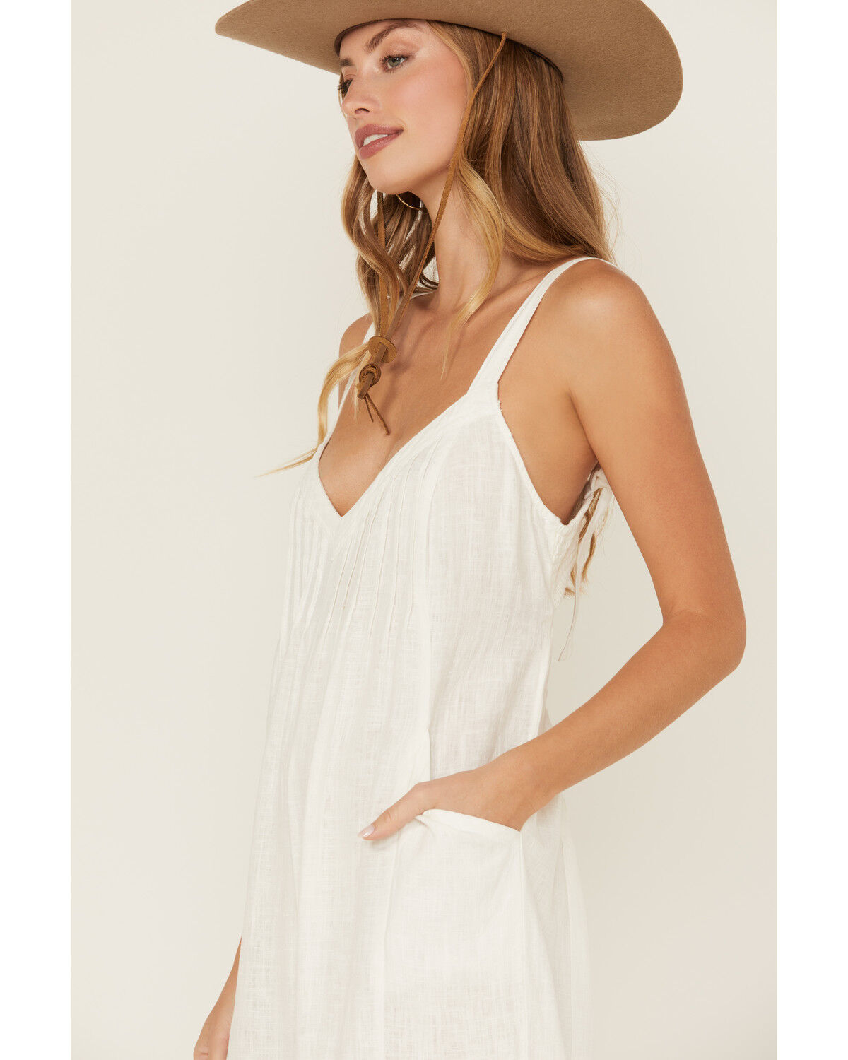 Image #2 - Free People Women's Drifting Dreams Jumpsuit, White, hi-res