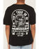 Image #4 - Cody James Boys' Don't Tread On Me Short Sleeve Graphic T-Shirt, Black, hi-res