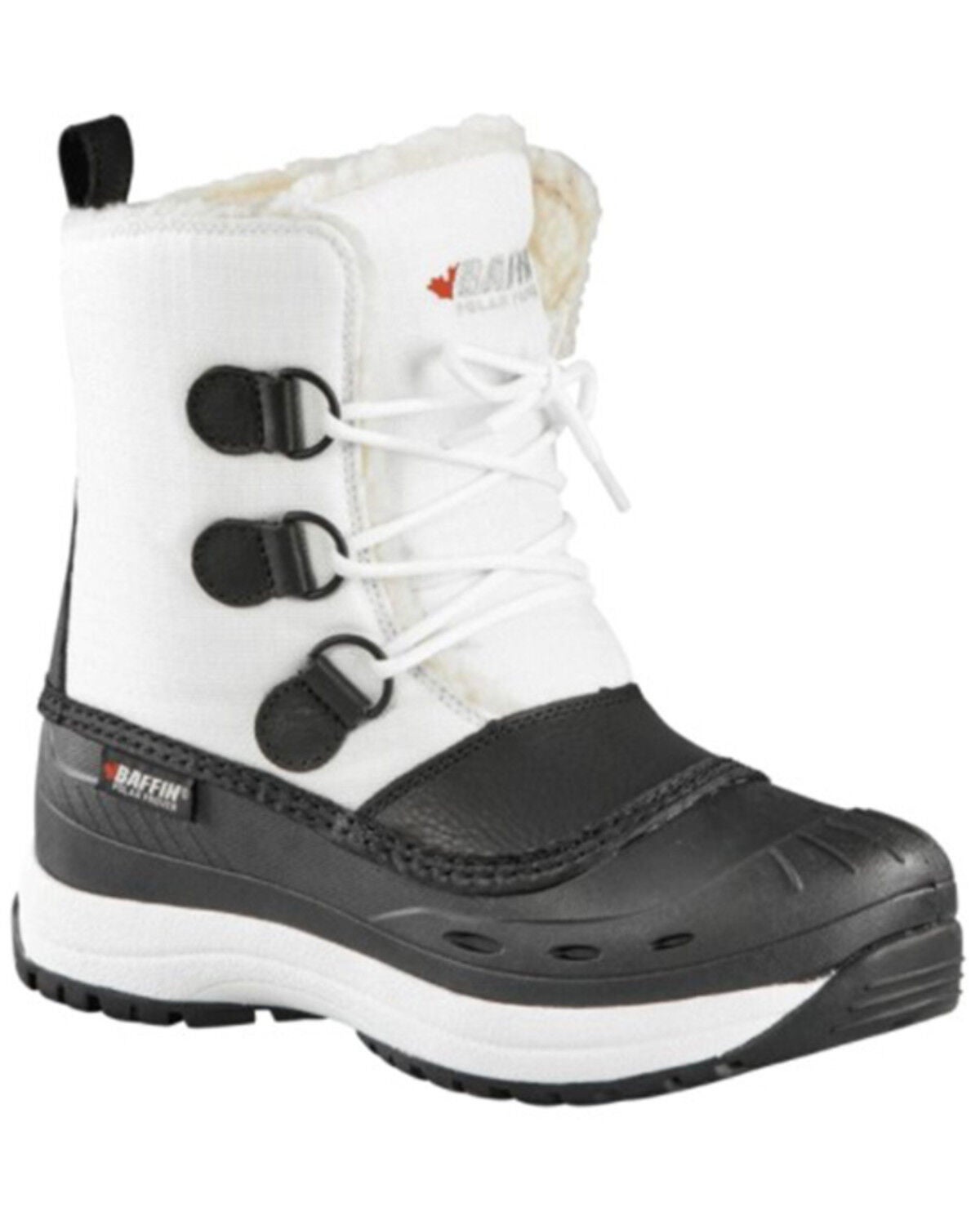 Baffin Women's Tessa Waterproof Winter Work Boots - Soft Toe, White, hi-res
