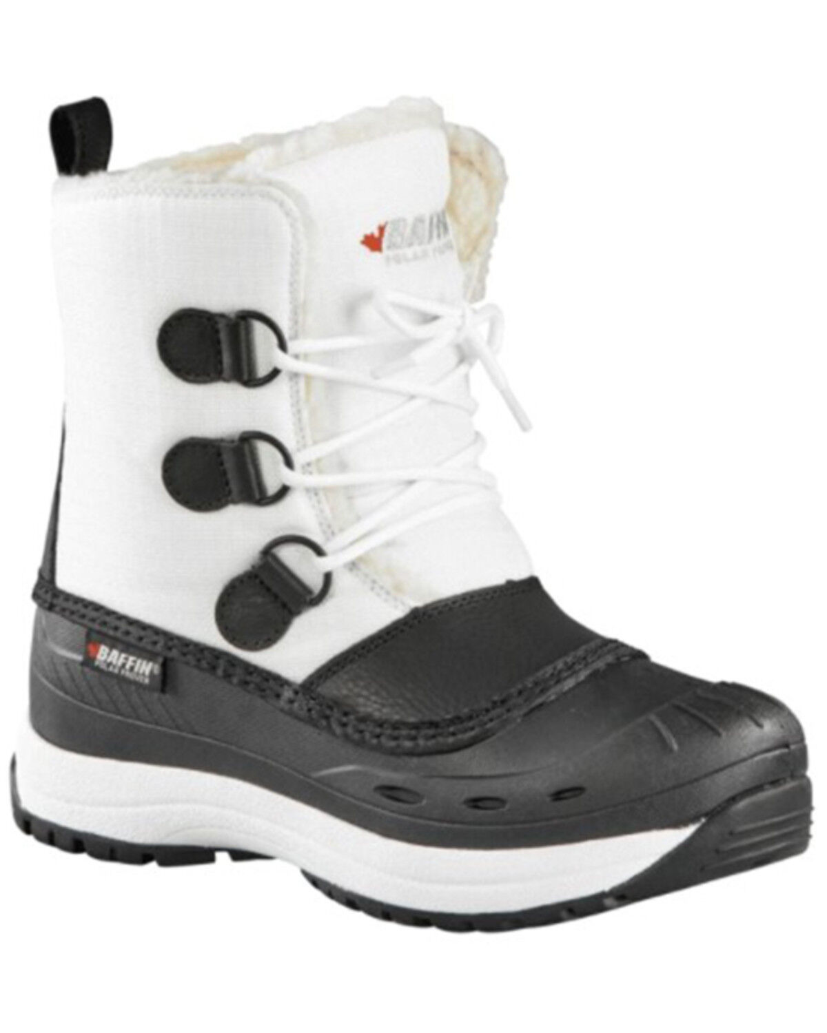 Image #1 - Baffin Women's Tessa Waterproof Winter Work Boots - Soft Toe, White, hi-res