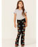 Image #1 - Ranch Dress'n Girls' High Rise Arizona Flare Jeans, Black, hi-res
