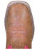 Smoky Mountain Girls' Tracie Western Boots - Square Toe, Brown/pink, hi-res