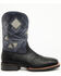 Cody James Men's Durance Black Western Boots - Wide Square Toe, Black/blue, hi-res
