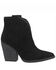 Image #2 - Dingo Women's Black Flannie Fashion Booties - Round Toe, Black, hi-res