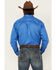 Image #4 - Ariat Men's Blue Team Logo Button Long Sleeve Western Shirt - Big, Blue, hi-res