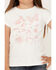 Image #3 - Shyanne Girls' Butterfly Horse Short Sleeve Graphic Tee, Ivory, hi-res