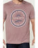 Image #3 - Flag & Anthem Men's Outdoor Supply Mauve Graphic Short Sleeve T-Shirt , Mauve, hi-res