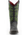 Ferrini Caiman Croc Print Leather Cowgirl Boots - Square Toe, Black, hi-res