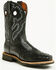 Image #1 - Dan Post Men's Exotic Full Quill Ostrich Martel Western Boots - Broad Square Toe, Black, hi-res