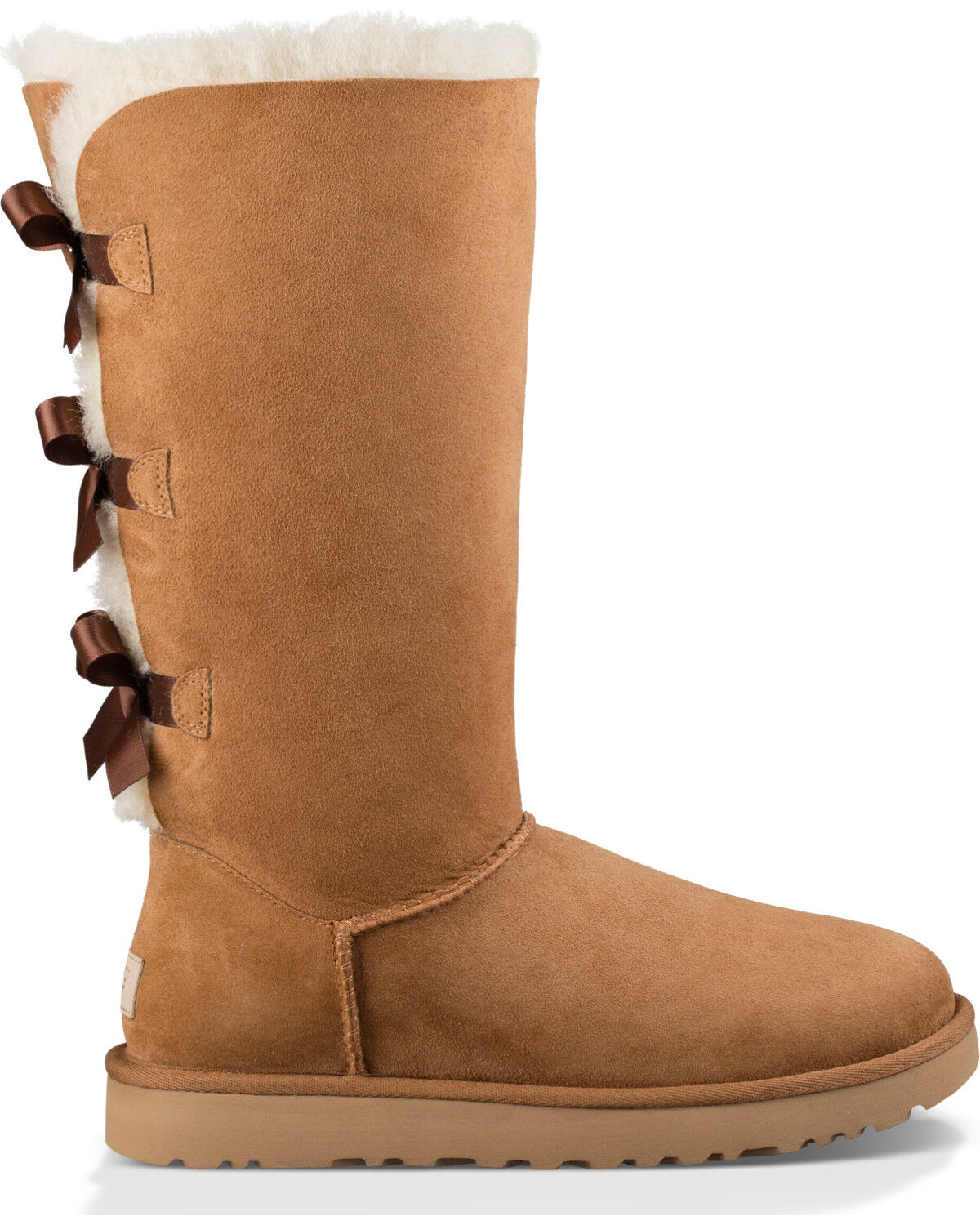 Image #2 - UGG Women's Bailey Bow Tall II Boot, Chestnut, hi-res