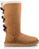 Image #2 - UGG Women's Chestnut Bailey Bow Tall II Boots - Round Toe , Brown, hi-res
