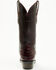 Image #5 - El Dorado Women's Holly Exotic Caiman Tall Western Boots - Snip Toe, Burgundy, hi-res