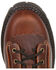 Image #6 - Georgia Boot Men's Amp LT Waterproof Low Heel Work Boots - Composite Toe, Brown, hi-res