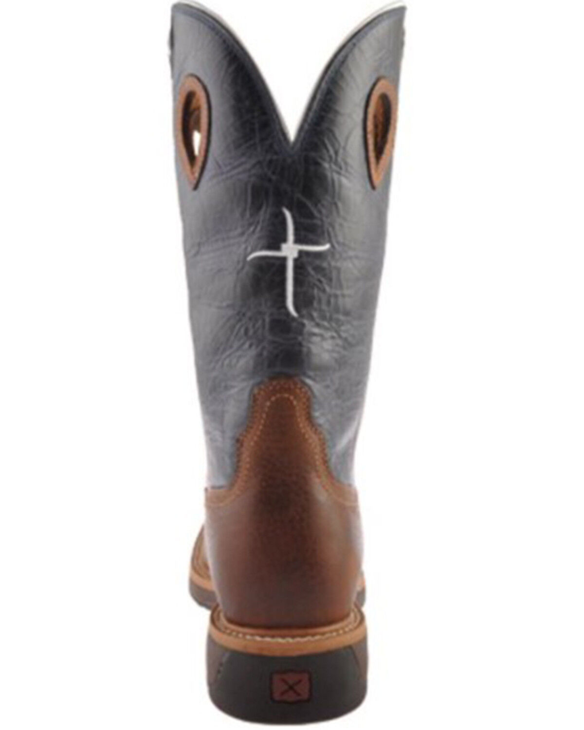 Image #5 - Twisted X Men's Texas Flag Lite Western Work Boots - Steel Toe - Extended Sizes, Multi, hi-res