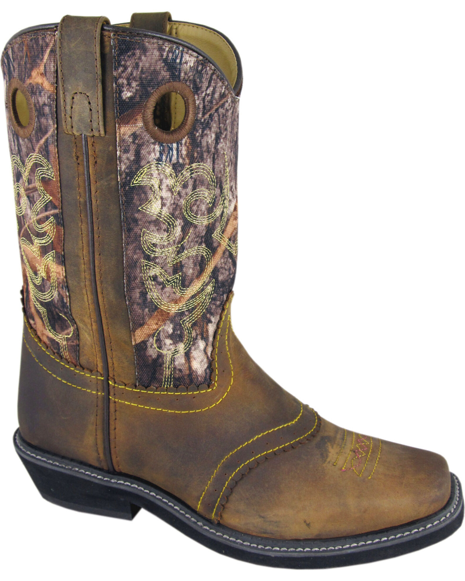 Smoky Mountain Women s Pawnee Camo Western Boots Square Toe Country Outfitter