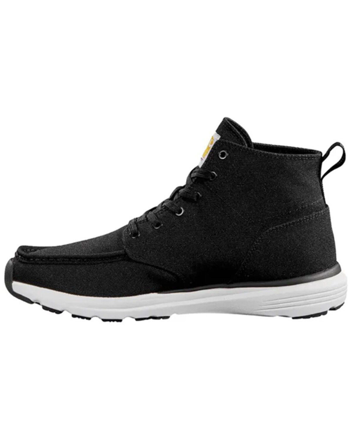 Image #3 - Carhartt Men's Haslett Canvas Chukka Moc Work Shoes - Soft Toe, Black, hi-res