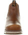 Georgia Boot Men's Waterproof Chelsea Work Boots - Steel Toe, Brown, hi-res