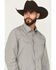 Image #2 - Roper Men's Desert Embroidered Long Sleeve Snap Stretch Western Shirt, Grey, hi-res