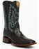 Image #1 - Cody James Men's Buzzard Exotic Full Quill Ostrich Western Boots - Broad Square Toe, Black, hi-res