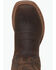 Image #6 - Old West Little Boys' Western Boots - Broad Square toe, Brown, hi-res