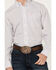 Image #3 - Ariat Men's Briggs Windowpane Plaid Print Long Sleeve Button-Down Western Shirt - Tall, White, hi-res