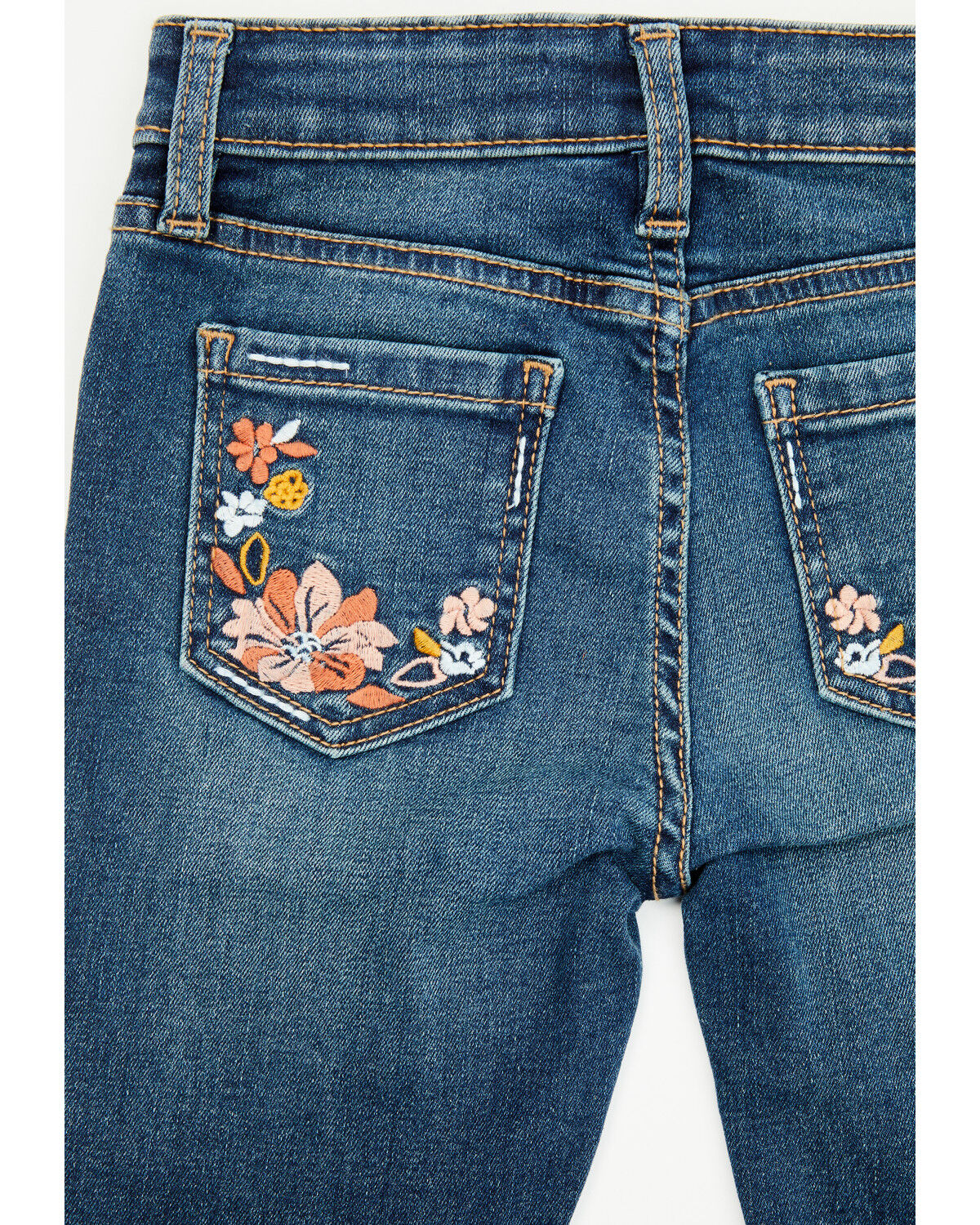 Image #2 - Shyanne Toddler Girls' Shayla Dark Wash Bootcut Stretch Denim Riding Jeans, Dark Wash, hi-res