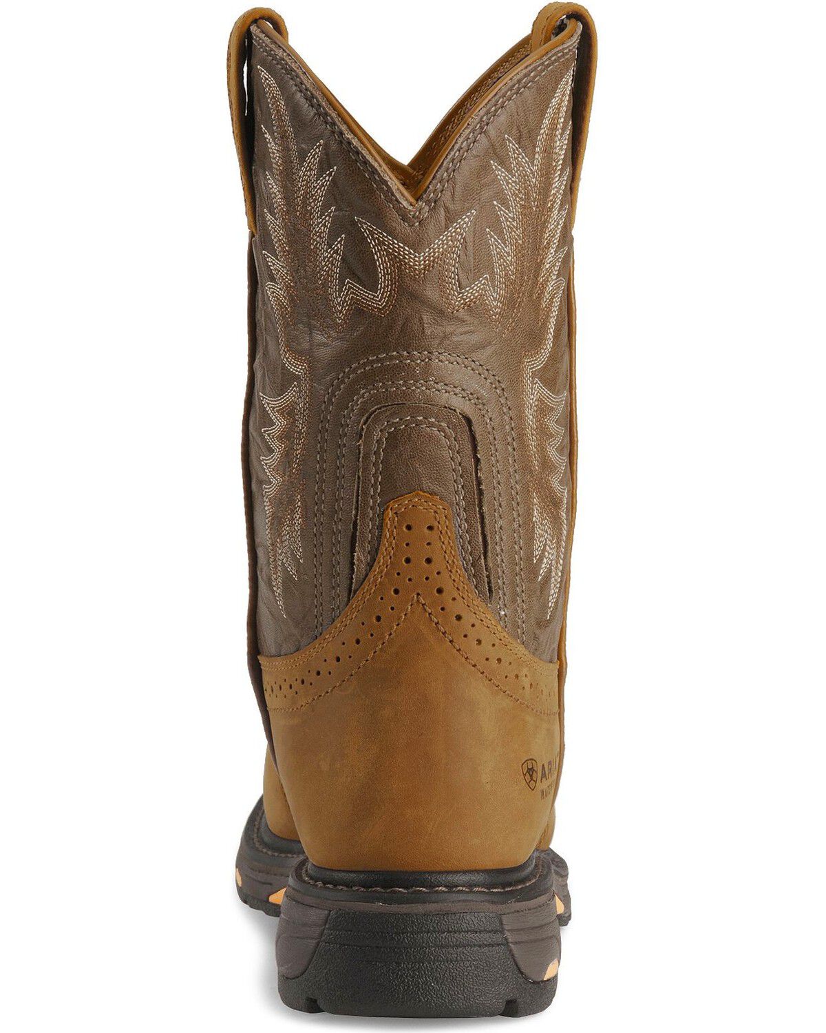 ariat work boots round toe