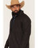 Image #2 - RANK 45&reg; Men's Buck Southwestern Print Softshell Jacket, Black, hi-res