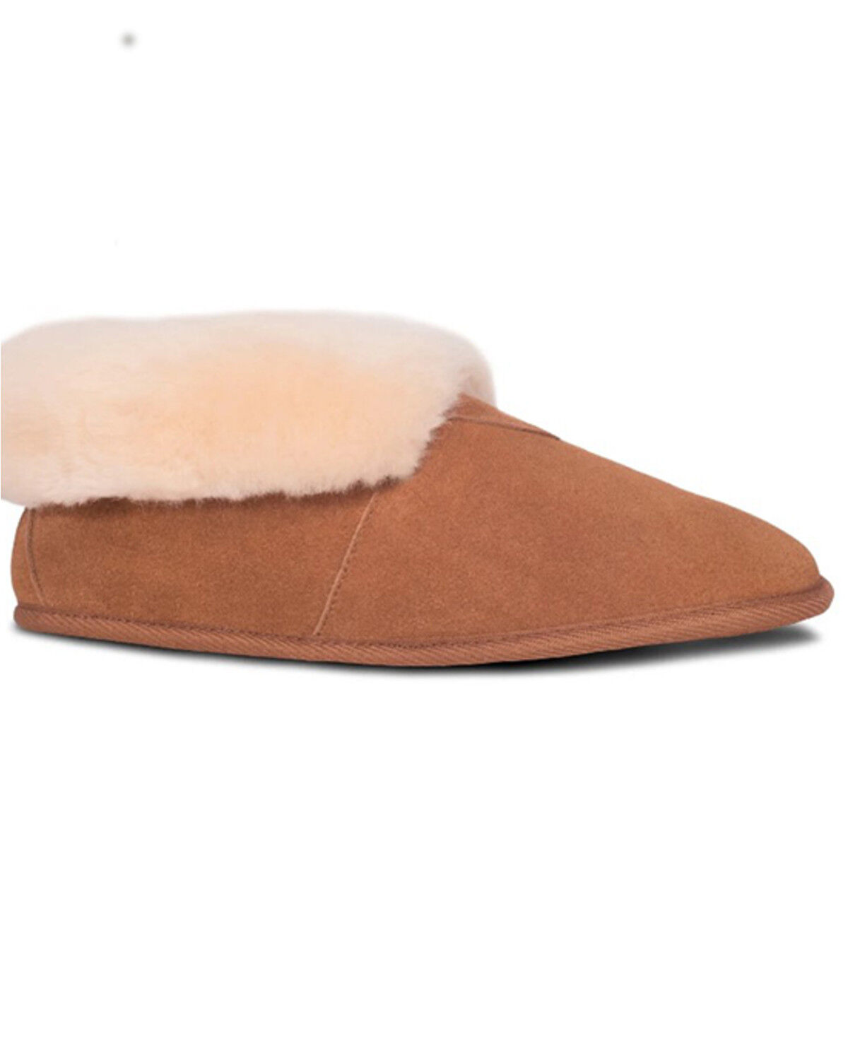 Image #1 - Cloud Nine Women's Sheepskin Soft Sole Booties, Chestnut, hi-res