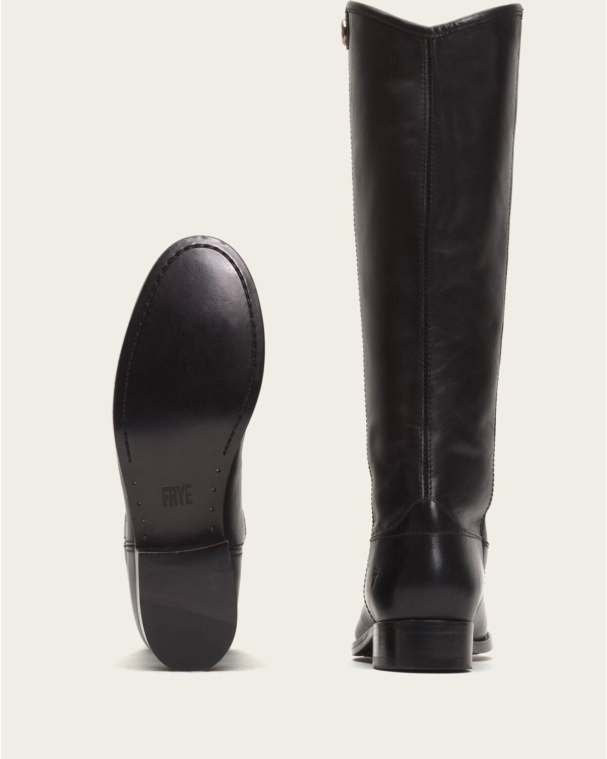 frye black melissa button back boots