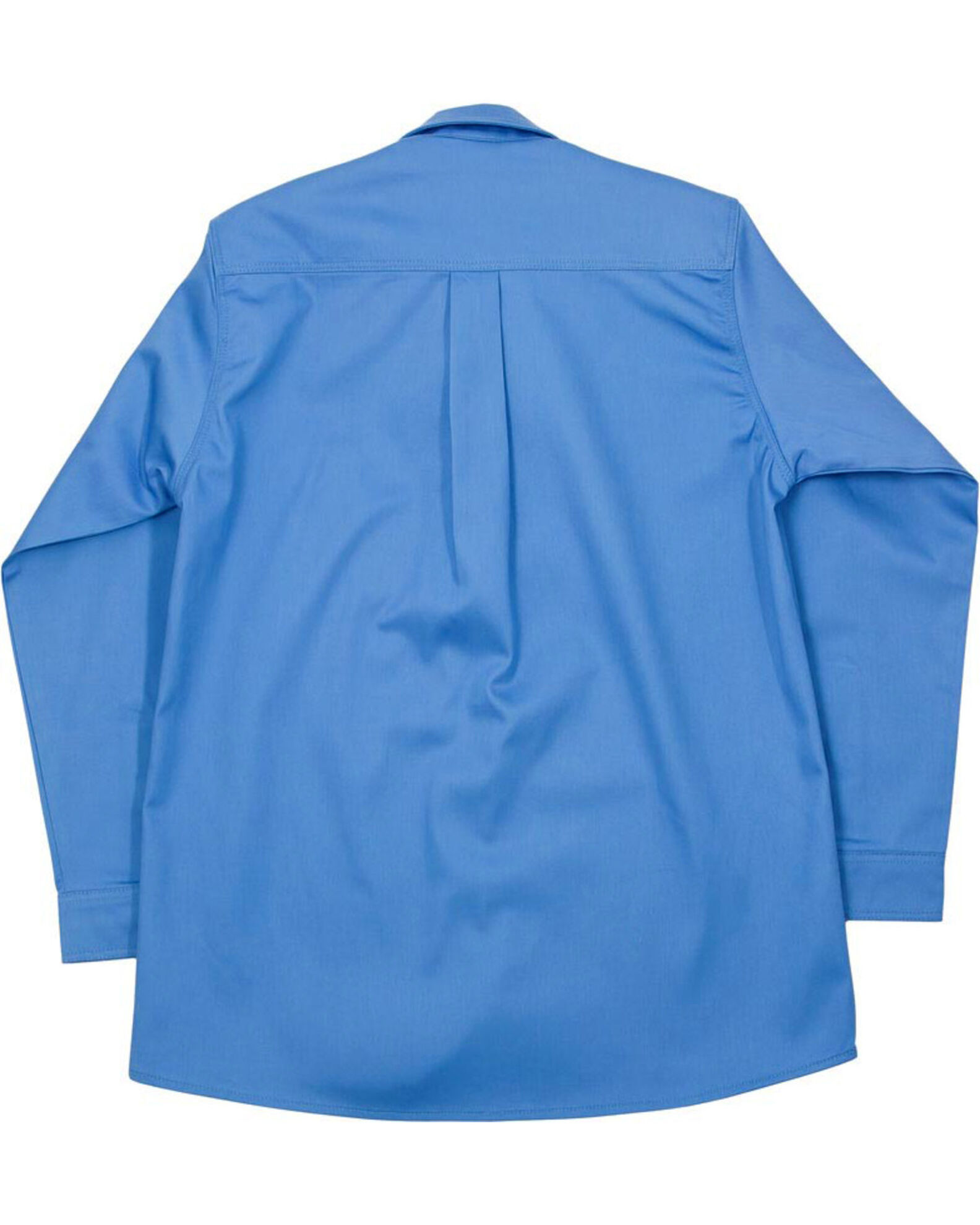 Image #2 - Lapco Men's Blue FR Uniform Shirt, Blue, hi-res