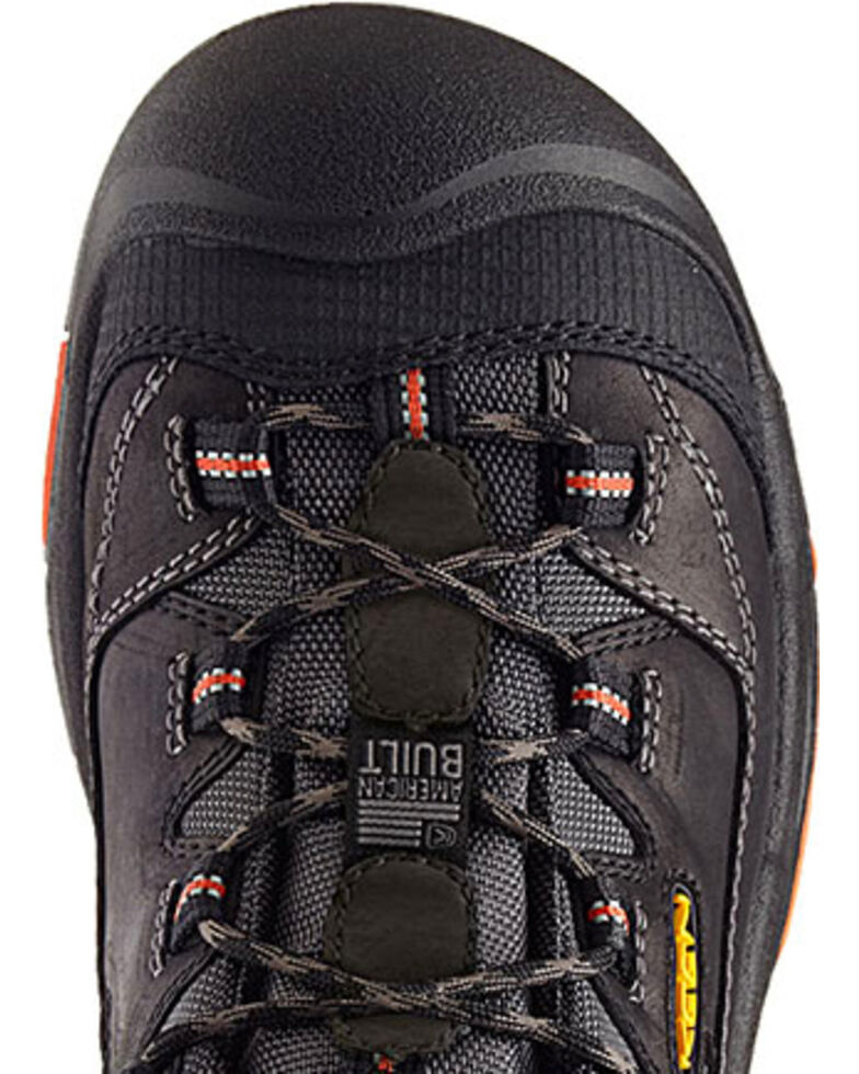 Keen Men's Braddock Low EH Shoes - Steel Toe, Black, hi-res