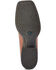 Image #5 - Ariat Women's Round Up Embossed Floral Print Performance Western Boots - Broad Square Toe, Brown, hi-res
