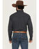 Image #4 - Roper Men's Amarillo Geo Print Long Sleeve Button-Down Western Shirt, Black, hi-res
