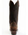 Image #5 - Lucchese Men's Brazos Western Boots - Square Toe, Brown, hi-res